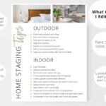 Home staging checklist for sellers