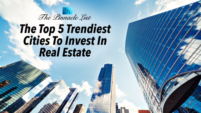 Best cities to invest in real estate